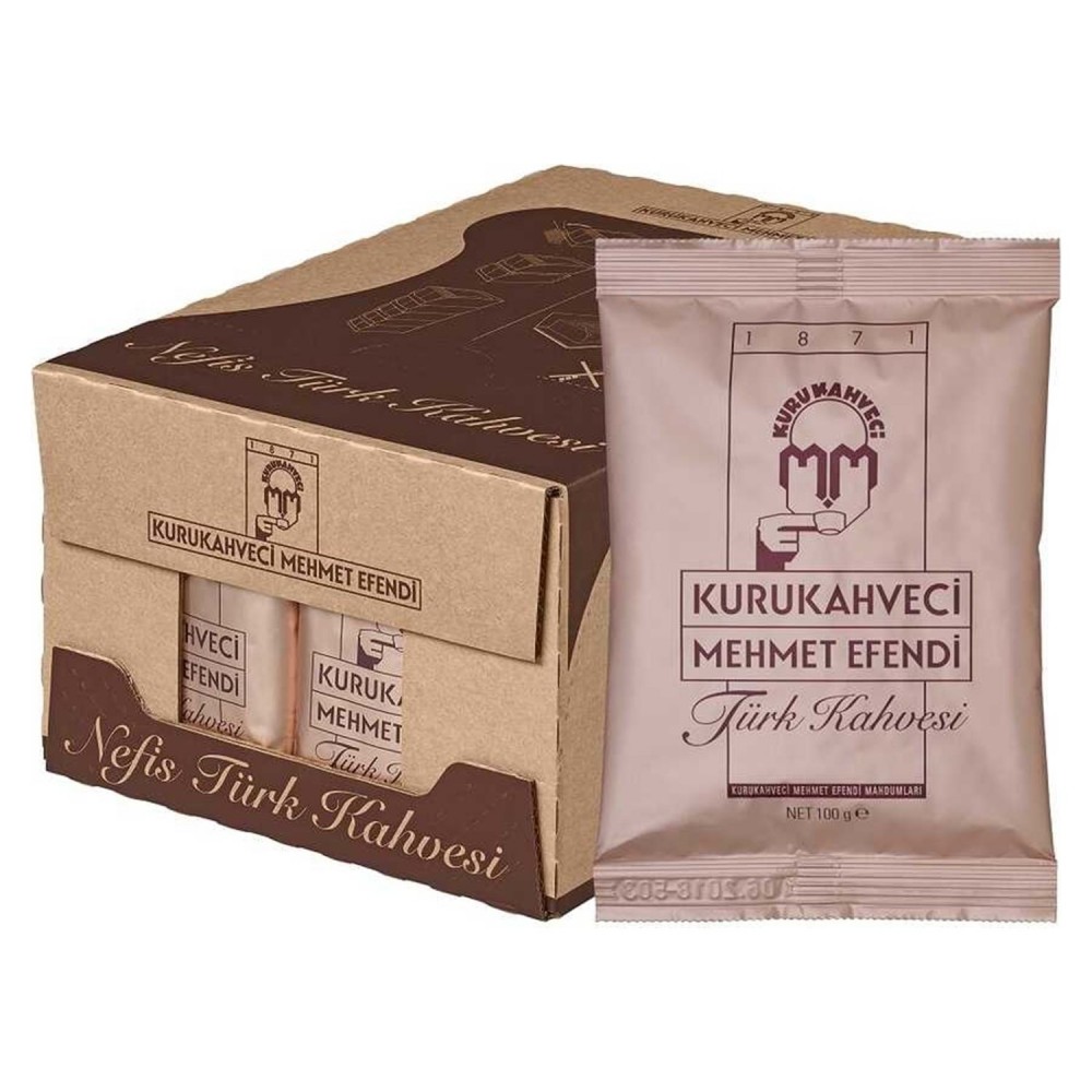 MEHMET EFENDİ TÜRK KAHVESİ 25 X 100 GR